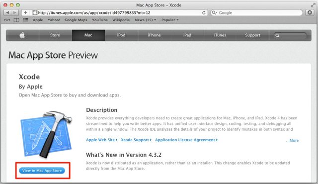 view in mac app store